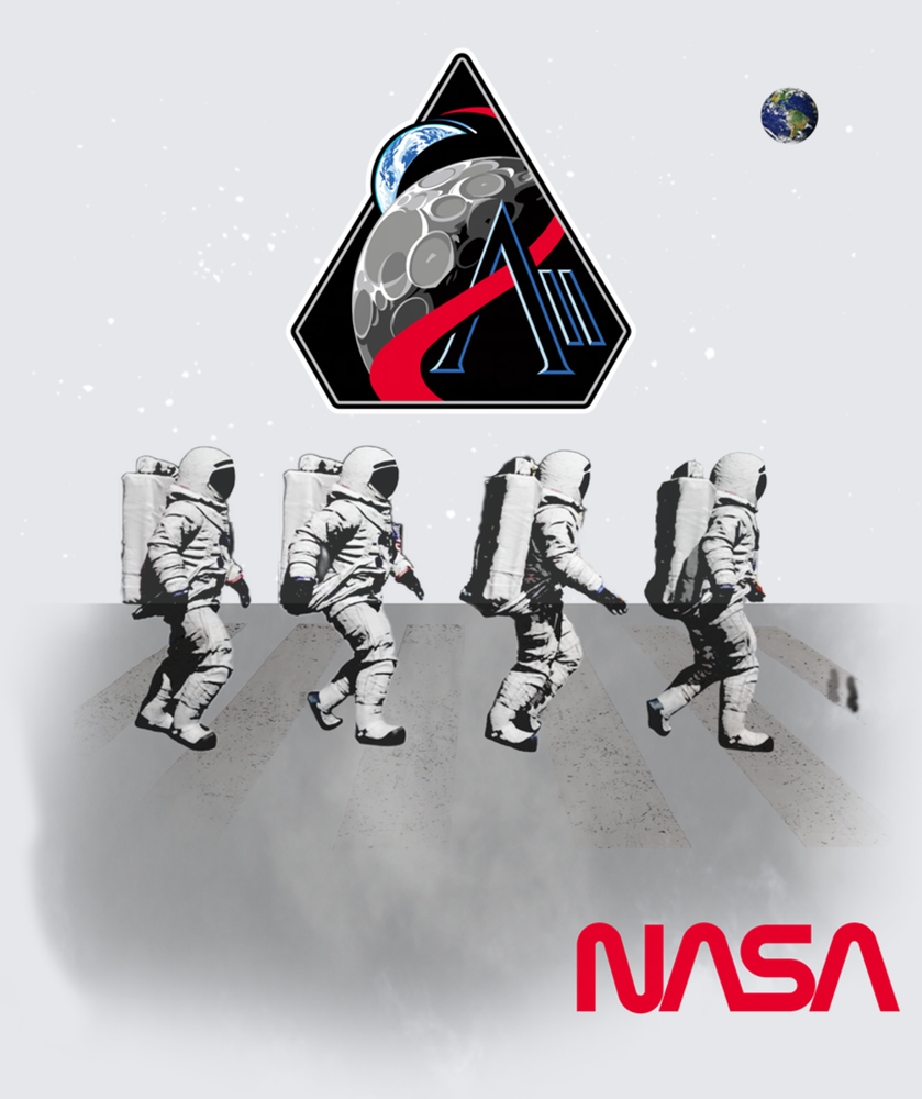 NASA Astronauts Crossing Design