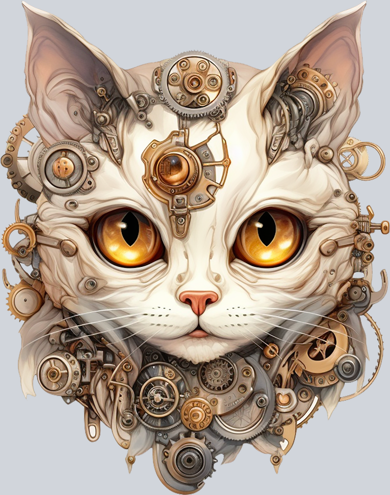 steampunk_cat_face