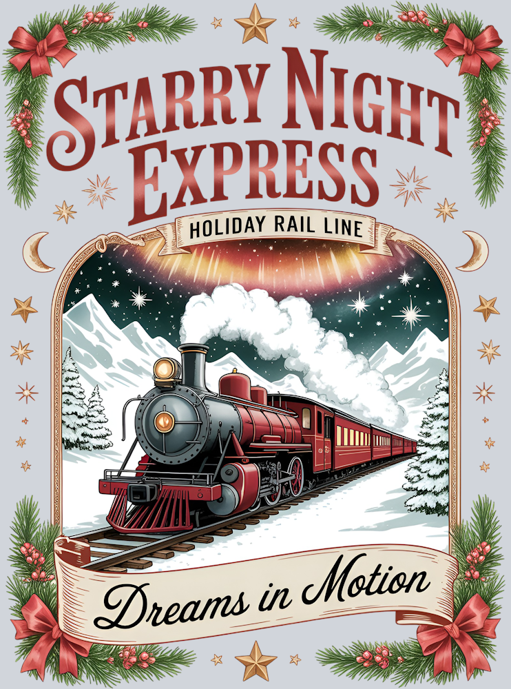 Starry Night Express Holiday Train (1)