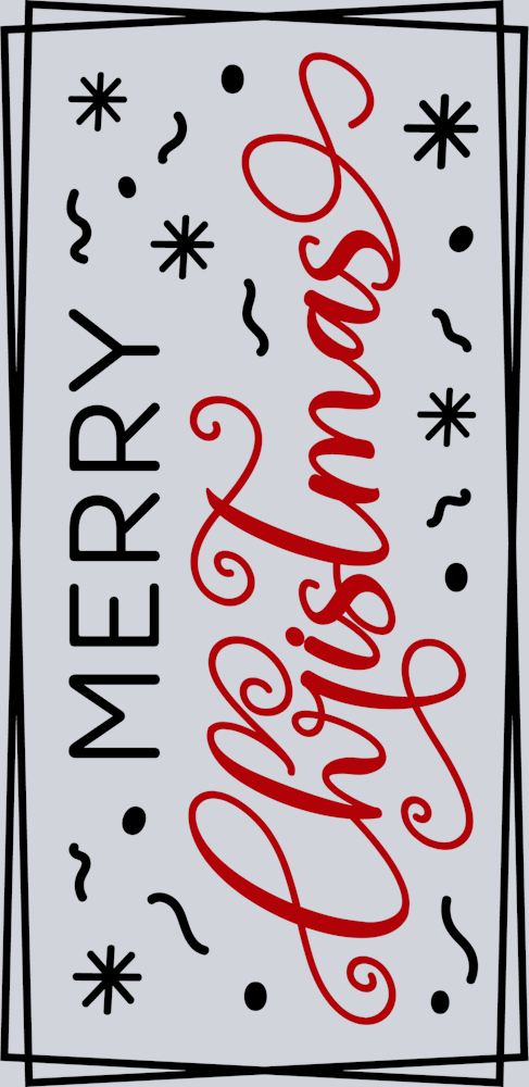 Christmas Wine Bag Design