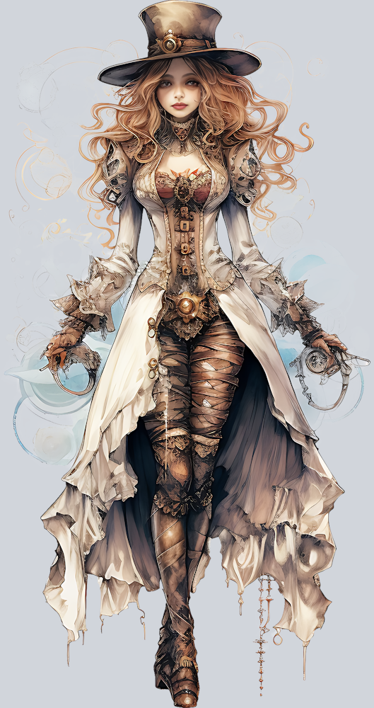 steampunk-fantasy-character-illustration