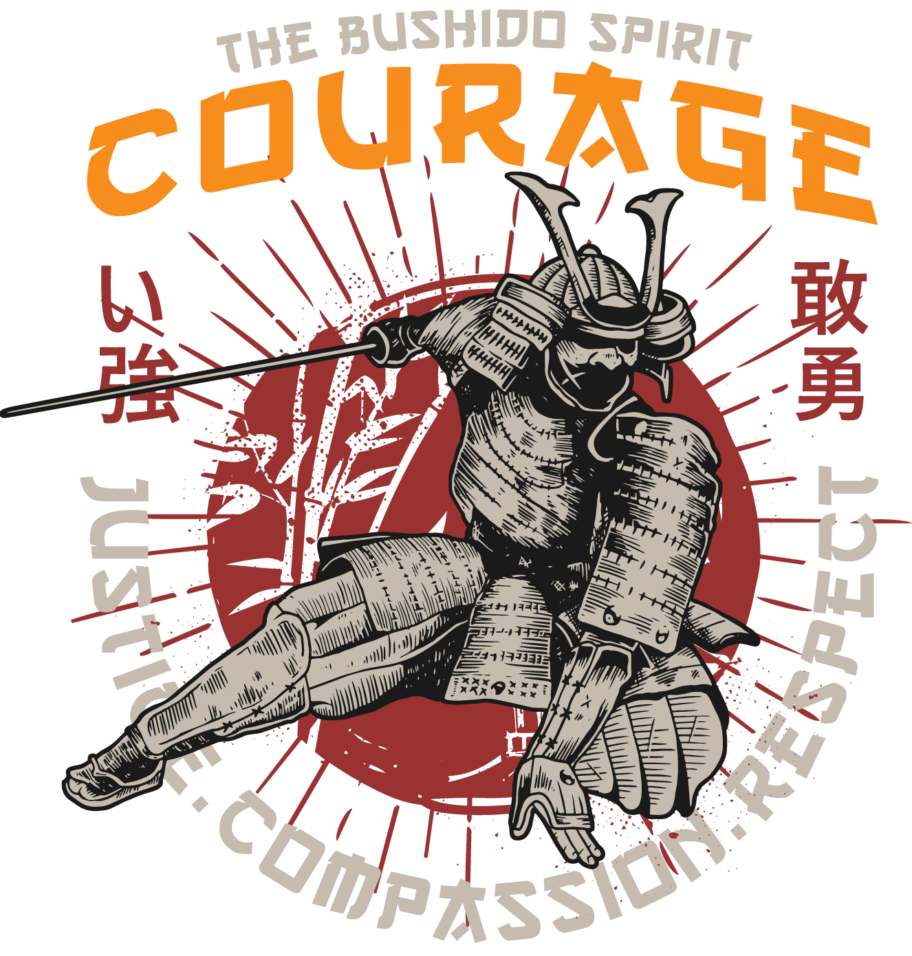 The Bushido Code Courage