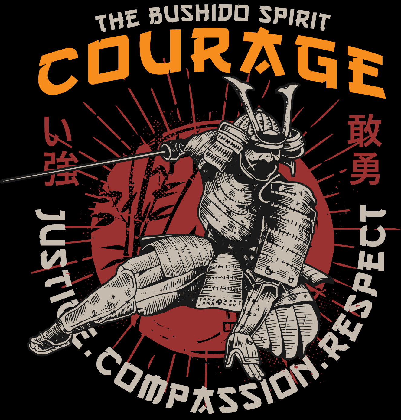 The Bushido Code Courage
