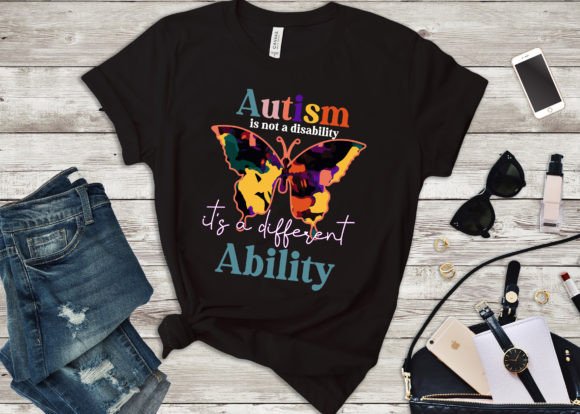 Autism is Not a Disability Autism Shirt Graphic