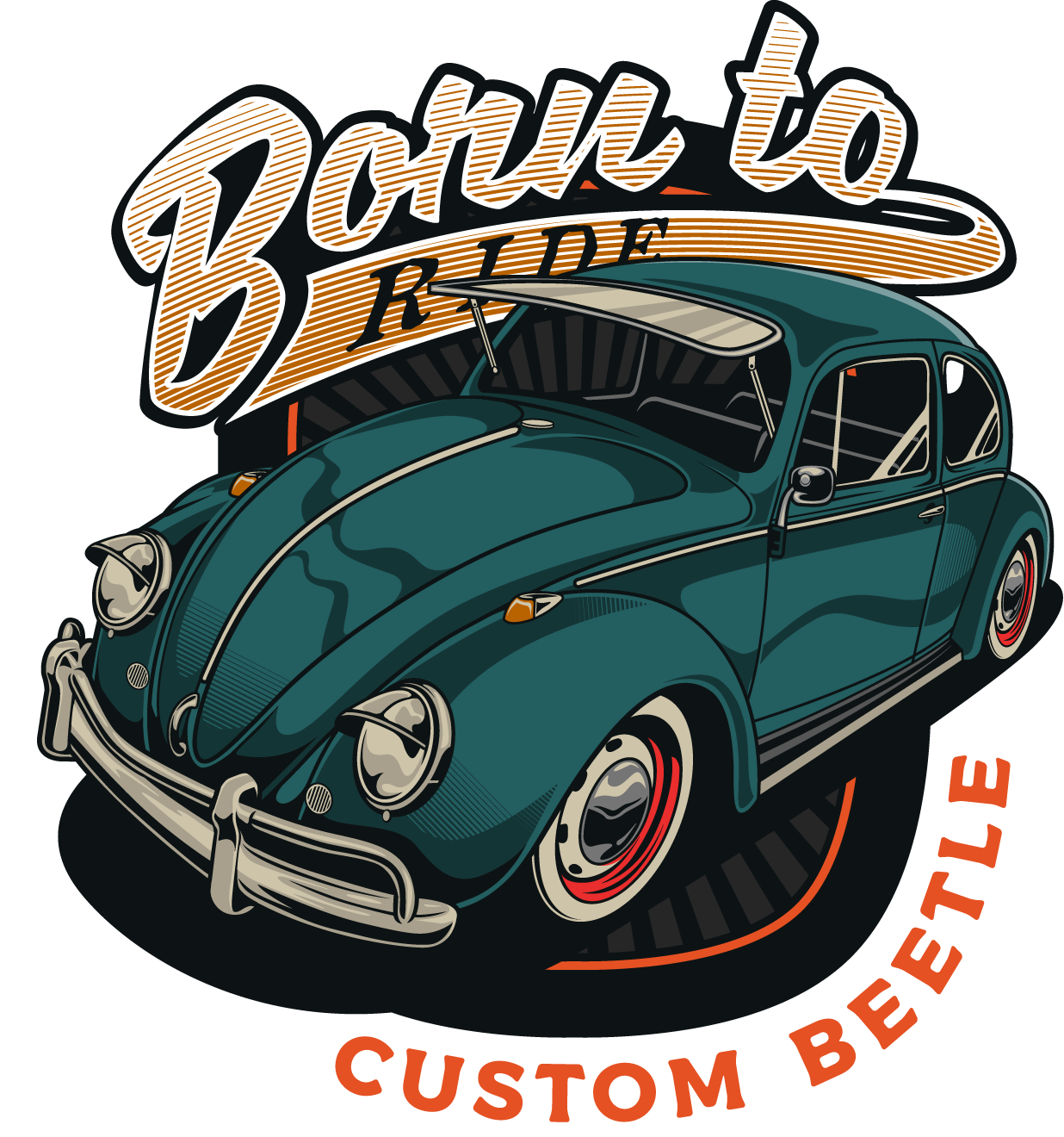 Born to Ride Custom Beetle