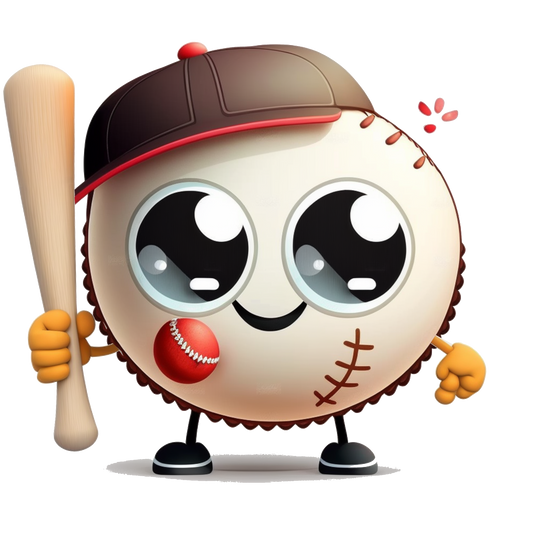 Baseball Happy Face