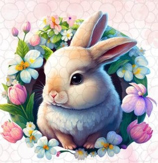 Easter Bunny Sublimation Clipart Bundle