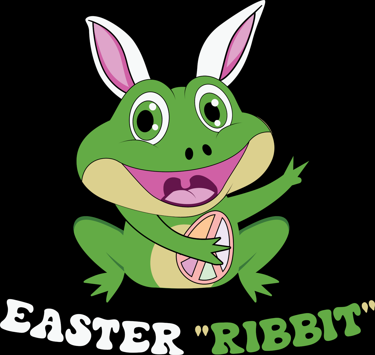 Easter Ribbit Frog – MyLink2Ink