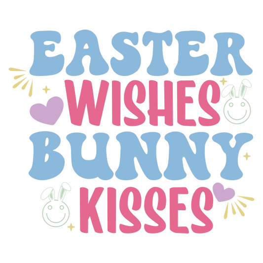 Easter Wishes Bunny Kisses