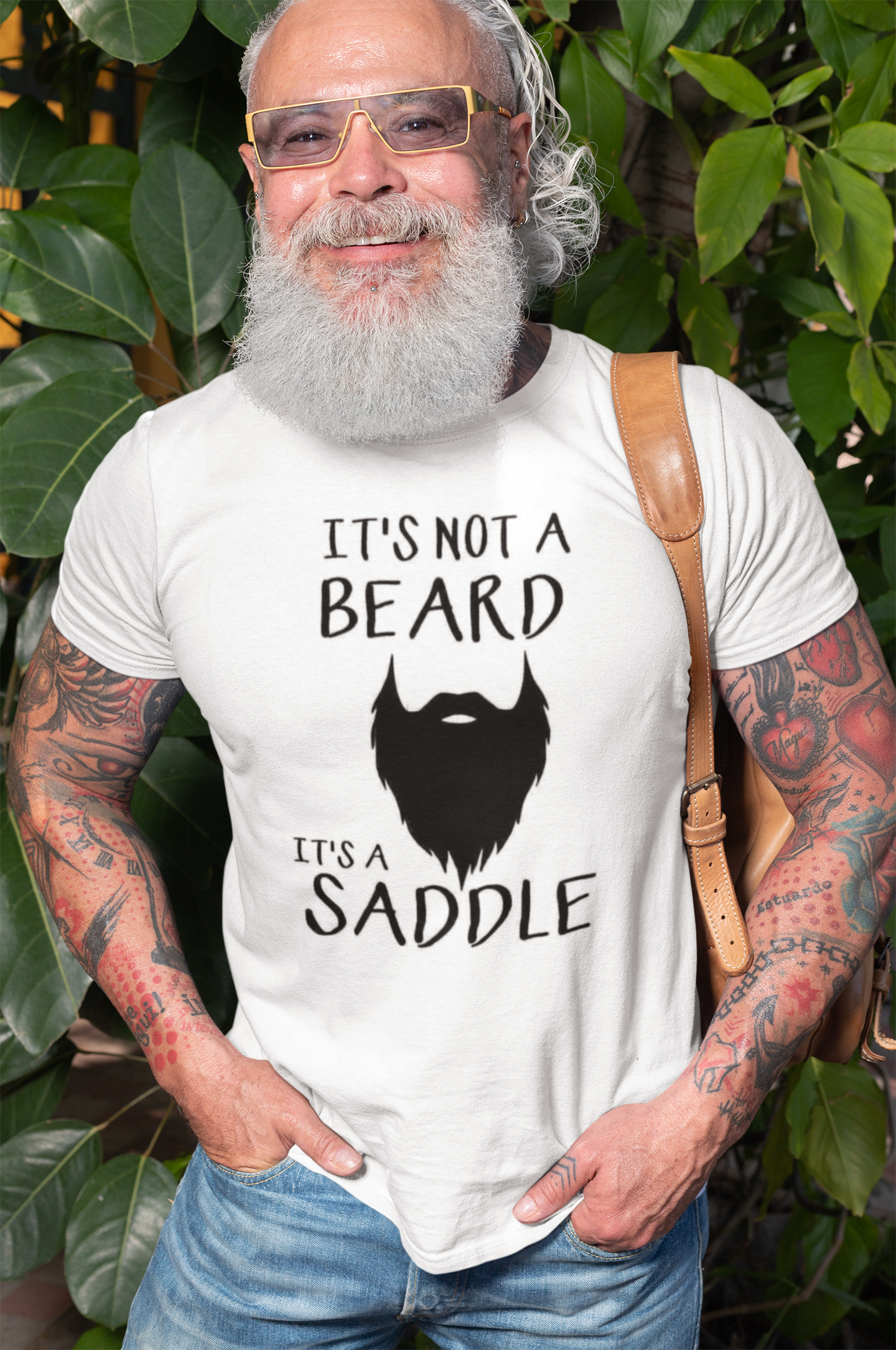 It's Not A Beard It Is A Saddle