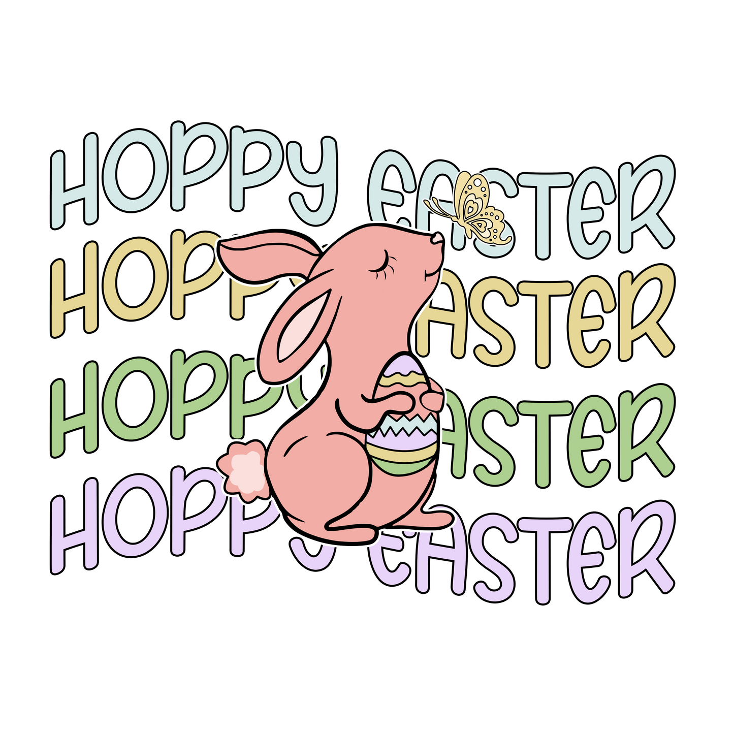 Hoppy Easter-Hoppy Easter-Hoppy Easter