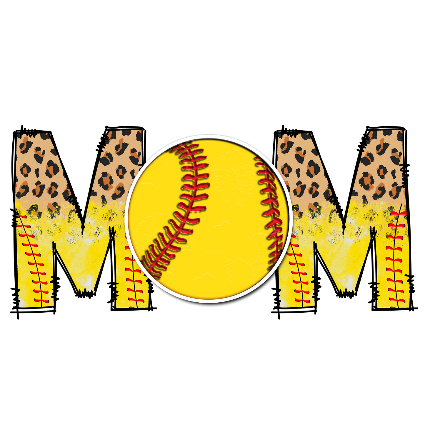 Mom Softball digital download