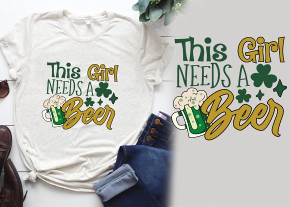 St Patrick's Day Drinking Shirt Bundle Graphic