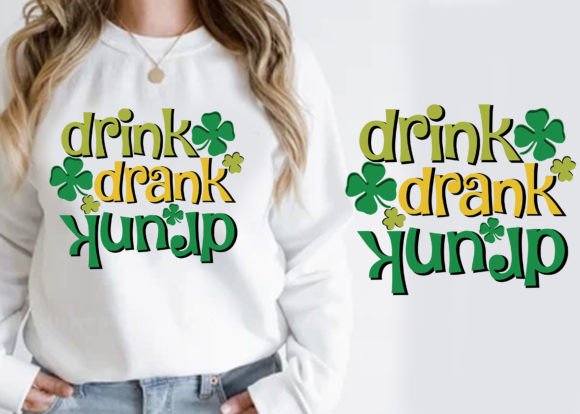 St Patrick's Day Drinking Shirt Bundle Graphic